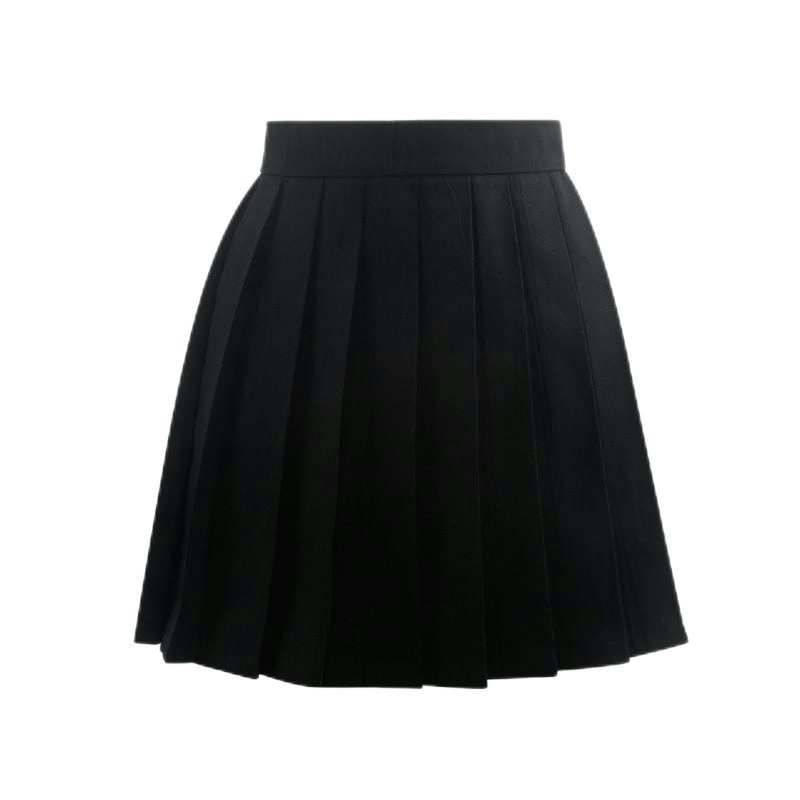 WEITING Falda Plisada Estilo Universitario de Primavera Falda Corta Adelgazante de Cintura Alta Negra de Verano para Mujer - Cuadros Rojos y Verdes - XL