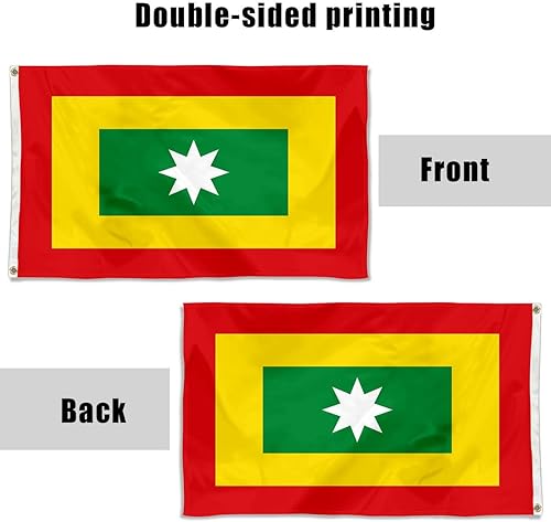 Miniatura 3 de Fyon Bandera Atlántica Ciudad de Barranquilla Bandera Interior y Exterior (2x3ft)