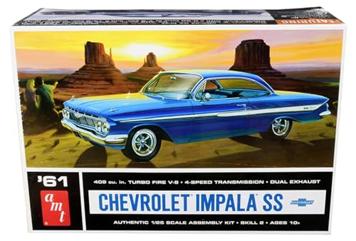 Maquette Chevrolet Impala SS 1961 AMT pour vos moments de détente en atelier