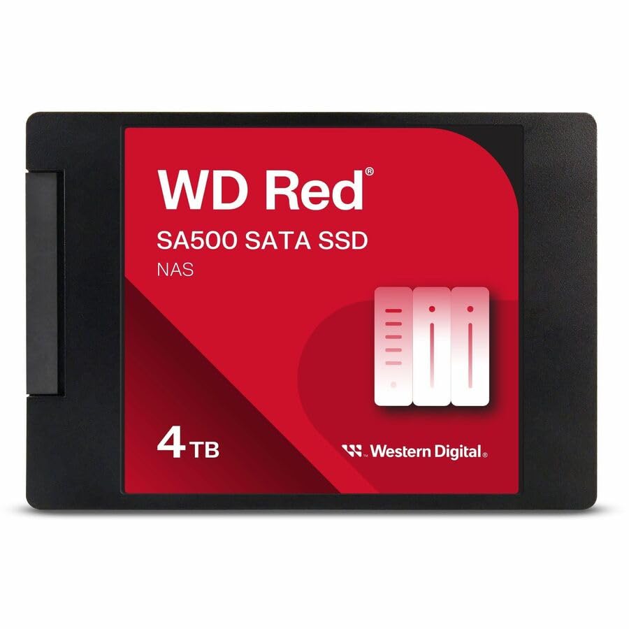 WD Red SA500 4TB NAS SATA SSD 2.5 Inch