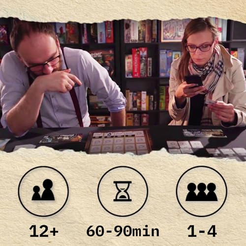 Jeu d'enquête et de coopération Lucky Duck Games Chronicles of Crime Enquêtes Criminelles - vue 5