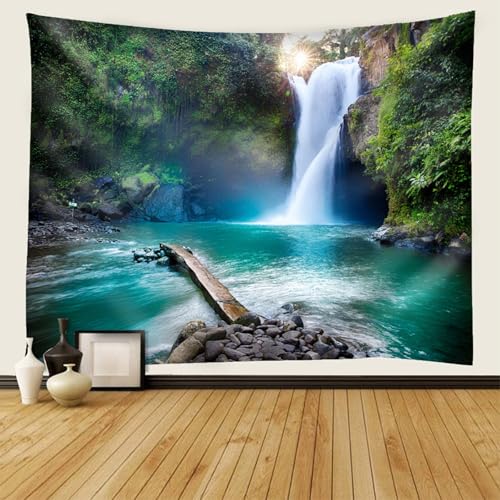 Tenture decoration murale grand format au rendu textile premium - 2