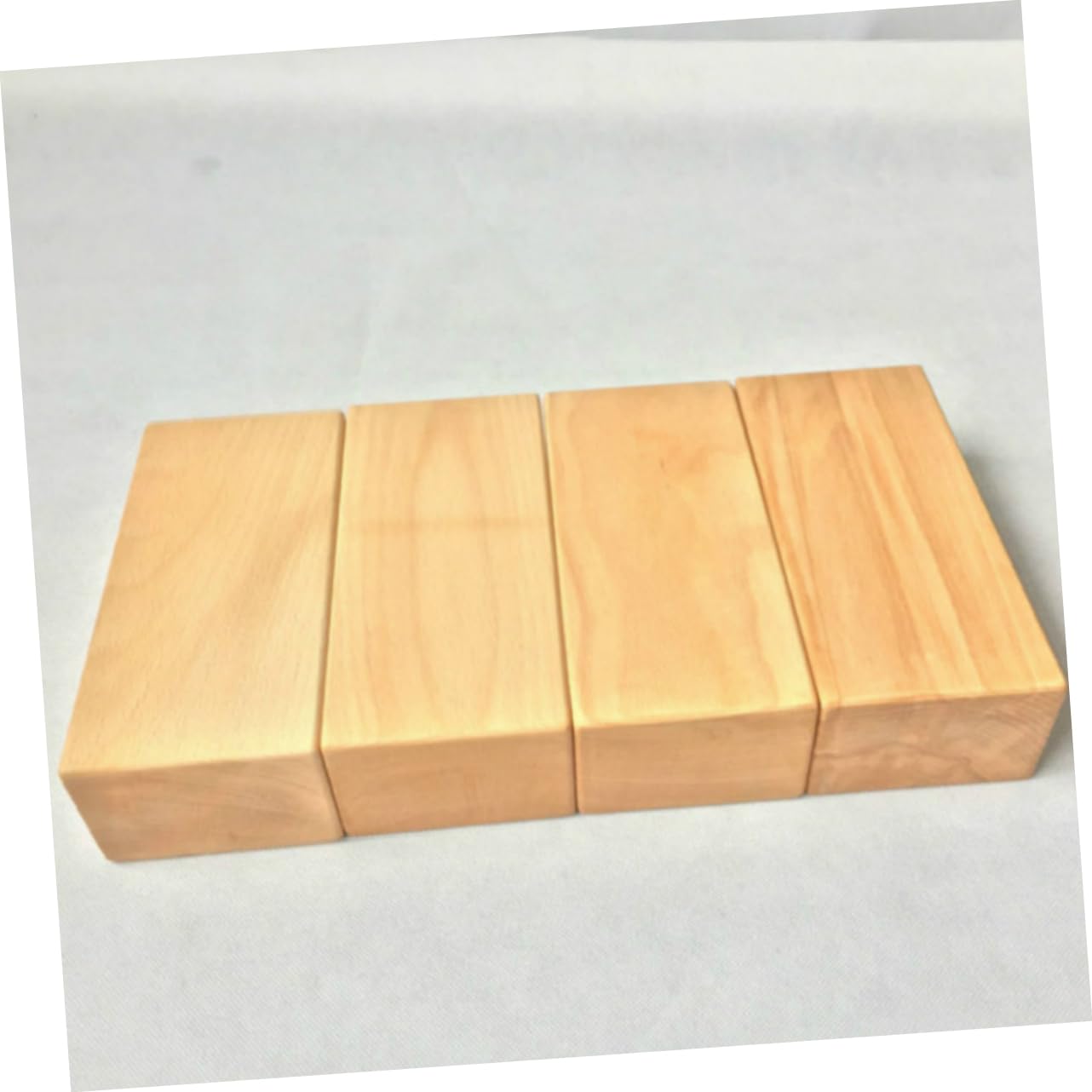 BRIGHTFUFU Yogaset Yoga Blocks Wooden Bricks No Scratch Surface for Safe Practice