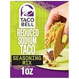 Taco Bell Mélange d'assaisonnement réduit pour tacos de sodium (paquet de 28,3 g)