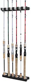 Pesca Brasil, Suporte de Vara Rod Rack até 6 Varas Tamanho Único