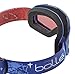 bollé Rocket Gafas de Ski Juventud Unisex Small, Blue Aerospace Matte/Vermillon Cat.2