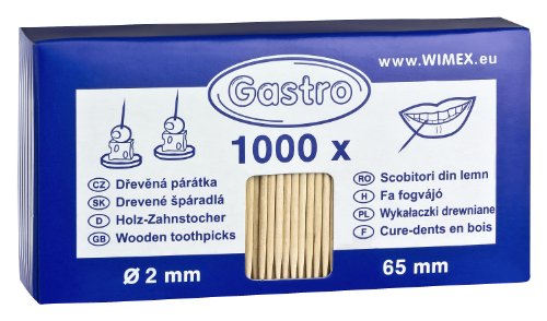 Wimex 1000 x stuzzicadenti Cocktail Sticks