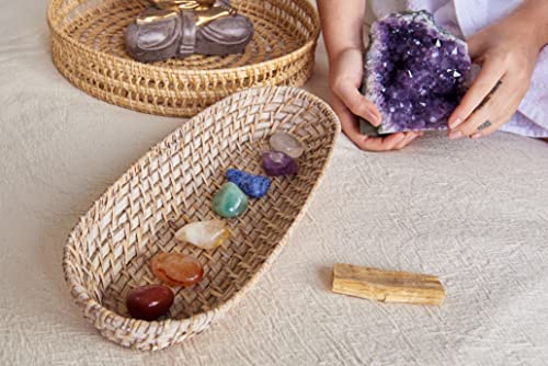 X-Large Amethyst Geode (2 Lb To 3 Lb) + 7 Chakras Crystal Healing Stones Set (Sodalite, Rock Crystal, Amethyst, Citrine, Carnelian, Red Jasper, Green Quartz), Palo Santo Stick, And Fabric Bag #TOP3