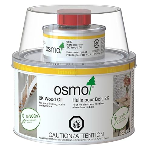 image for OSMO - 2K Wood Oil - One Coat Interior Oil with Hardener - Matte Finis
