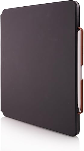 Thankscase Portalápices compatible con Apple iPad Mini 6, para usar con funda Smart Folio y lápiz de 2 generación, piel sintética integrada para