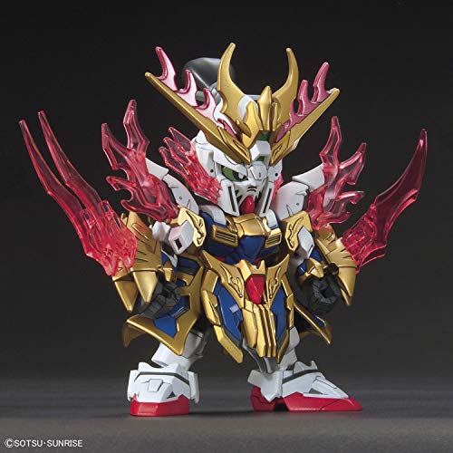 #02 Zhang Fei God Gundam SD Sangoku Soketsuden, Bandai SD miniatura 4