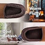 Zigzagger Men's Zermatt Wool-blend Loafer Slippers with Memory Foam Indoor - Image 2