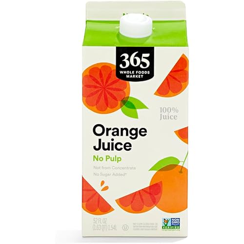 365 By Whole Foods Market, Orange Juice, No Pulp, 52 Fl Oz