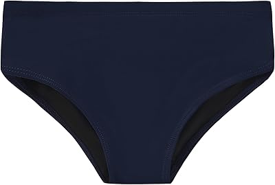 Girls Swim Bikini Bottoms with Fully Lined, UPF 50+ Sun Protection Swimsuit Soft Quick-Dry for Beach Pool