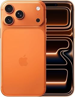 Apple iPhone 17 Pro Max, 512GB, SIM Global, Cosmic Orange- Unlocked (Renewed)