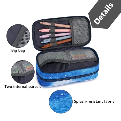 Image of Mountain guest Pencil Cases for kids, Large Capacity Pencil Pouch, Office College School Marker Organizer Case pen for Men Women Adult Teens