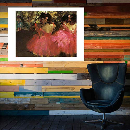 Dancers en rose Degas grand format impression d'art mat pour masquer les reflets muraux - 6