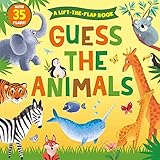  Guess the Animal: A Lift-The-Flap Book: A Lift-The-Flap Book - With 35 Flaps! (Clever Hide & Seek)