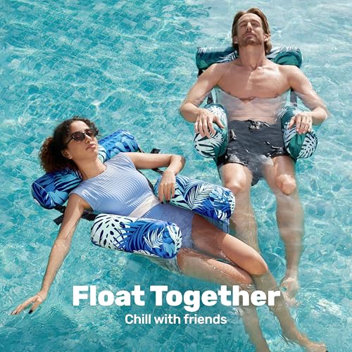 Save 40% on SLOOSH Inflatable Pool Floats - 2-Pack Heavy Duty