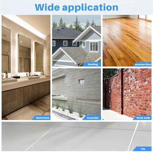 Image of Waterproof Transparent Glue with Brush | Anti-Leakage Agent Coating| Invisible Crack Sealant Super Strong Gel Adhesive for Roof, Bathroom Wall, Window, Tile & mildew (300 gm, WaterProof Glue)