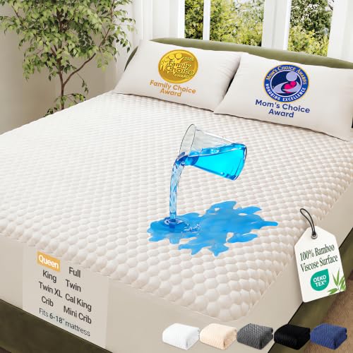 OhGeni Bamboo Viscose 3D Air Waterproof Protector