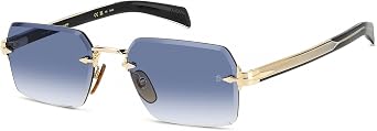 DB 7109/S Gold Black/Blue 56/20/145 men Sunglasses