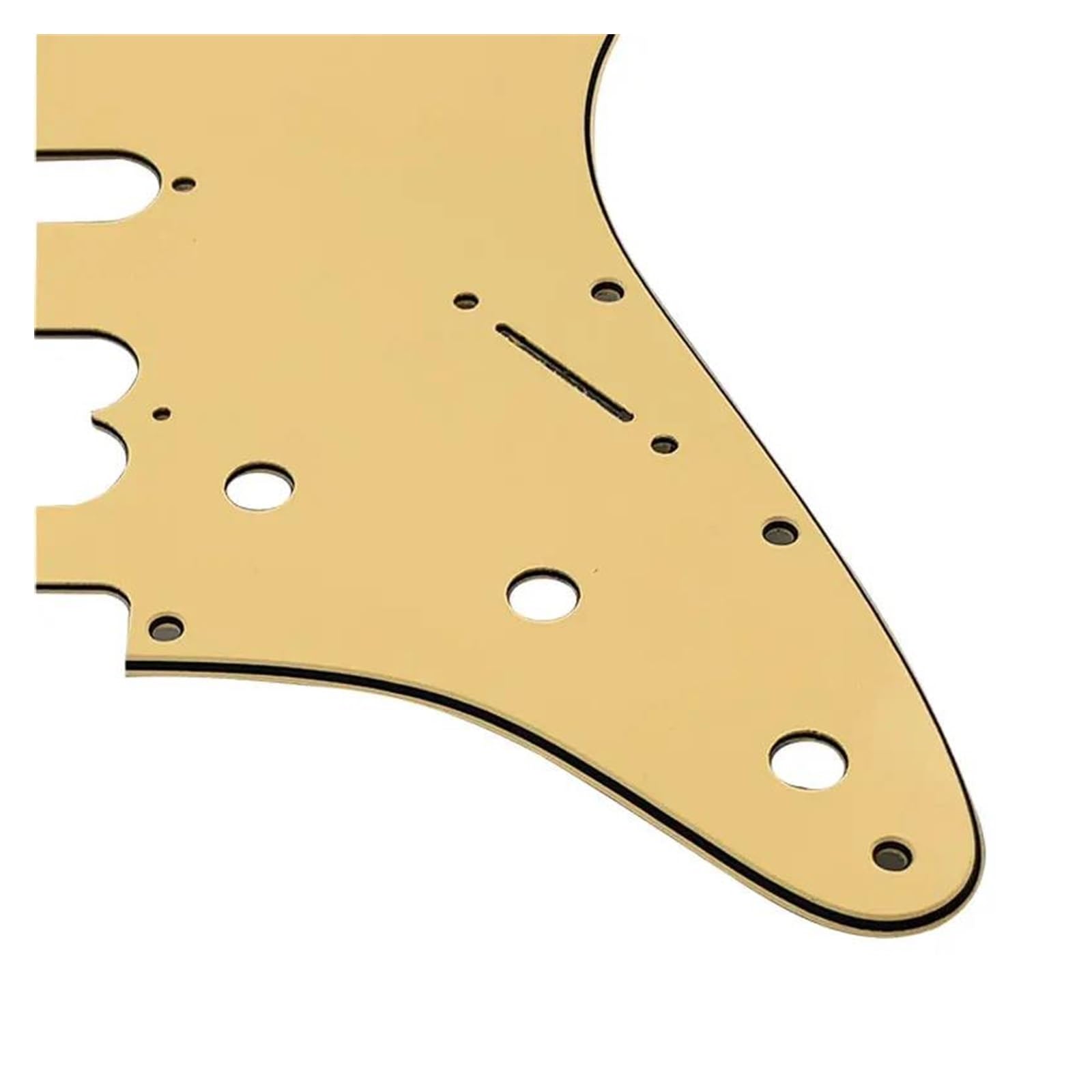 maskownica do gitary elektrycznej Części do gitary - Do 11 otworów na śruby Standard HSS Gitara Pickguard Scratch Plate Flame Pattern Scratch Tył(4Ply red)