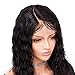 Persephone Curly Lace Front Wigs Human Hair Brazilian Deep Wave Human Hair Wigs for Black Women Glueless 13x4 Wig Natural Color (12 Inch, 13x6 Curly)