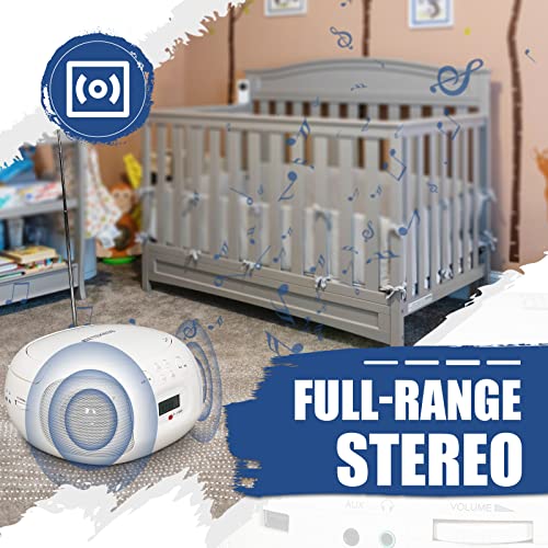 Lecteur CD Portable Retekess TR636 avec télécommande pour personnes âgées - 2