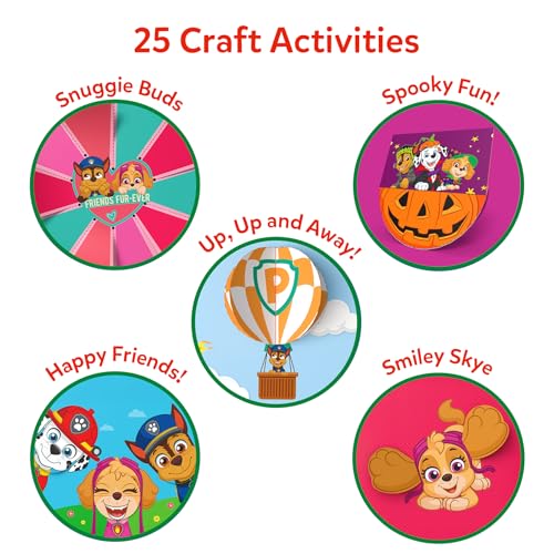 Image of Skillmatics Snip Snip PAW Patrol, Scissor Skills, Felt Craft, Gift for Kids | Cutting Activity Book for Preschool, Safety Scissors, Fine Motor Skills, Screen-Free, Learning Toy, Toddlers, Ages 3, 4, 5