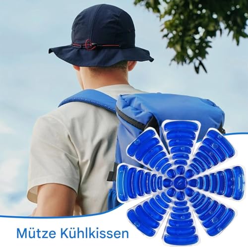 Almohadilla de gel para casco ideal para rutas ciclistas en verano 3