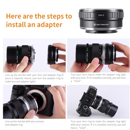 Adaptador Enfoque Manual OM a NEX para Cámaras Sony - Fernando Cortés