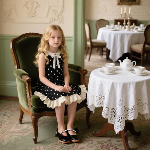 Image of ESTINE Toddler Girls Mary Jane Oxford Dress Shoes Wedding & School Party Uniform