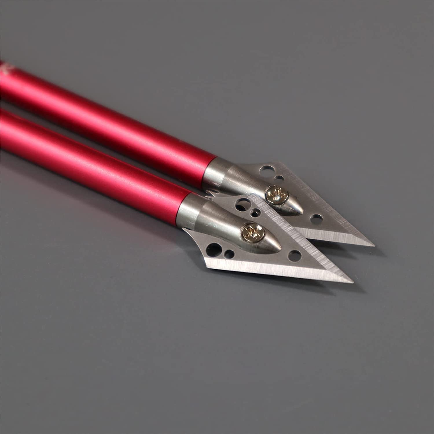 6.3" Flèches Arbalète Pistolet en Aluminium avec Pointes de Flèche de Chasse, Boulons d'arbalète pour Mini Pistolet Arbalète Cible De Précision Pratiquer Le Tir Et La Petite Chasse Tir À l'arc