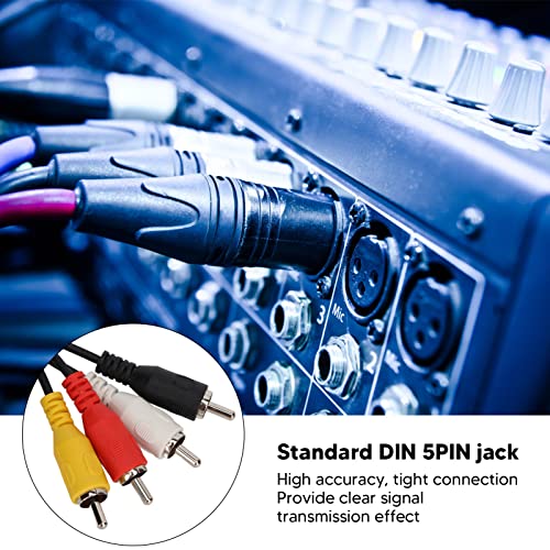 Cable DIN 5 pines macho a macho 1.5m miniatura 2