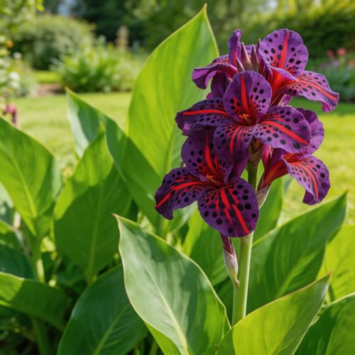 Selten Canna Lilien MehrjäHrige Farbenfrohe Canna-Rhizom In GroßPackungen Fachgerecht Gepflanzt GartenverschöNerung-2Rhizome-C