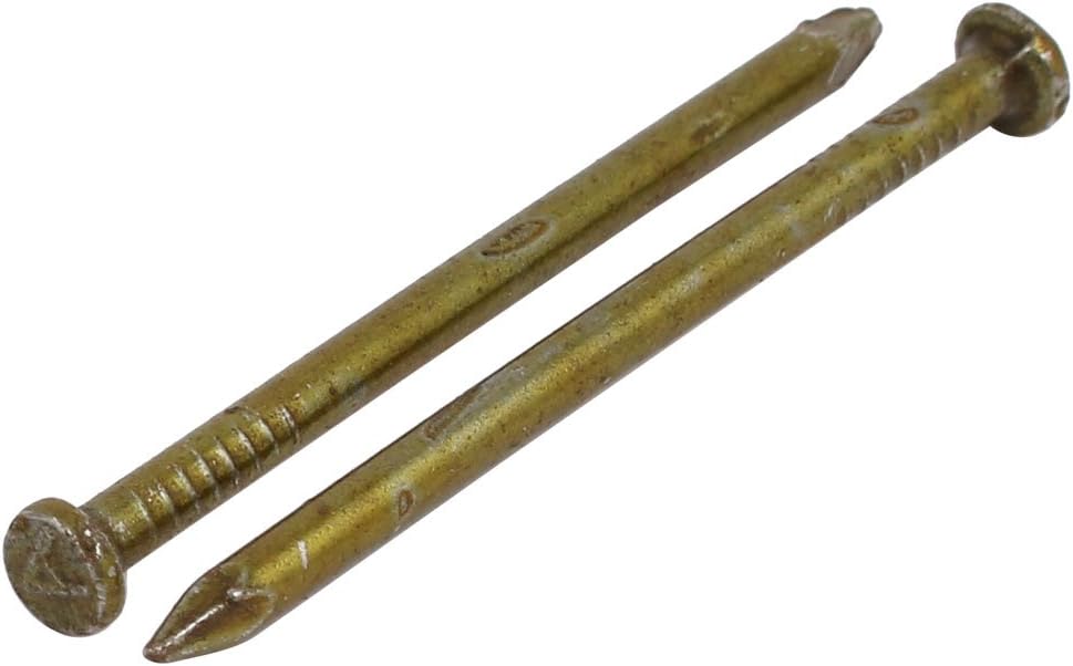 Fiber Concrete Fastener Cement Wall Carbon Steel Point Tip Wire Nails 2.8mmx50mm 50PCS Model:84as661qo542