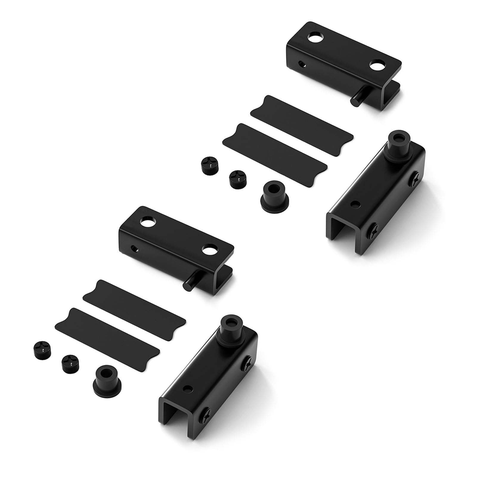 Type Kitchen Cabinet Hinges, Rustproof Stainless Steel, Quiet Buffer, Smooth Operation of Heavy Doors, Rustproof Hardware, Bathroom Cabinet, Child Safe
