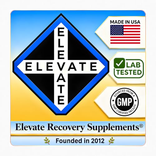 Elevate Recovery Supplements 1SMMC120 Calcium Magnesium Zinc Supplement