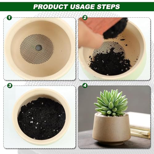 Rjayaa Flower Pot Hole Mesh Pads - Image 3