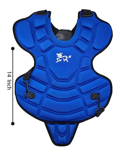 Jadekylin 14\" Baseball Catcher Gear Youth Age 9 to 12 (Royal Blue)
