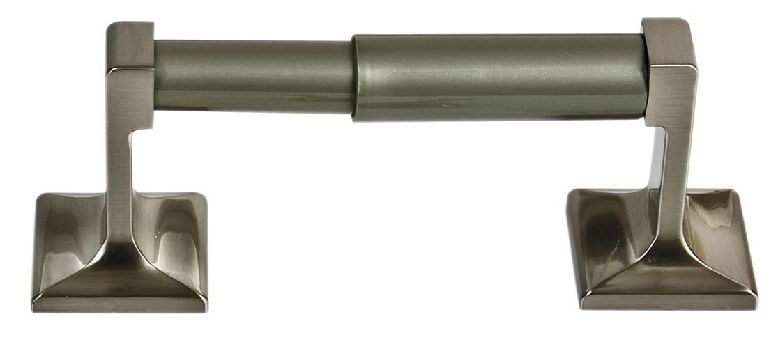 Toilet Paper Holder, Double Post, Zamac