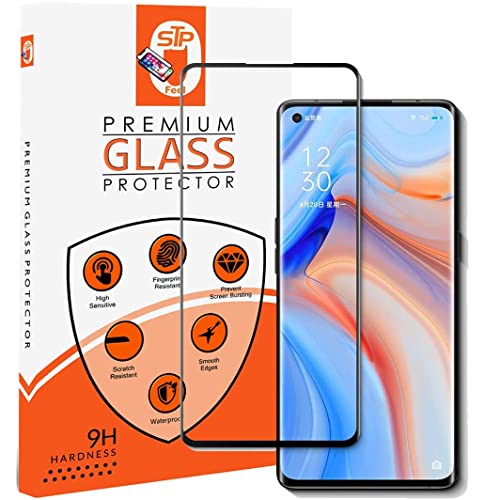 Image of STP FEEL Advanced Black Border Tempered Glass Screen Protector for Vivo X60 Pro /Vivo X60 Pro Plus /Vivo X70 Pro (6.56 Inch) | Full Screen Coverage (except edges) Screen Protector, Pack of 1