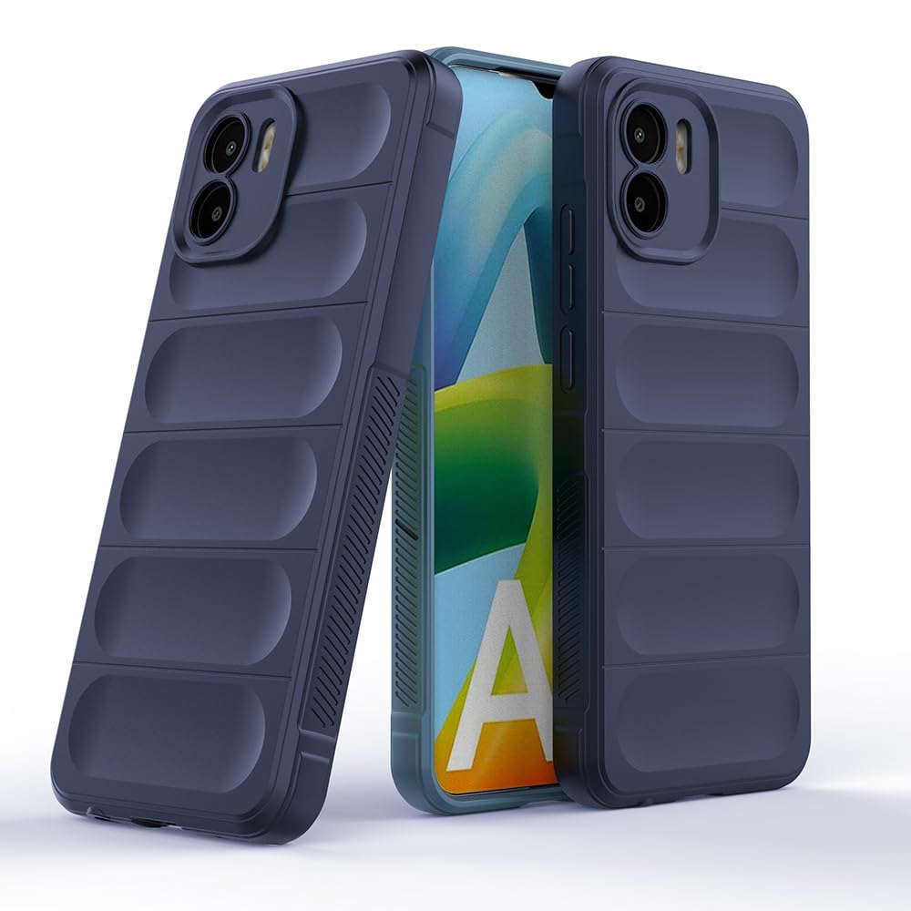 amazon basics Mobile Cover for Mi Redmi A1 4G / A2 4G | Full Camera Protection | Liquid Silicon Case | Flexible Bumper Case for Mi Redmi A1 4G / A2 4G (Dark Blue) (B0D1ML77TW) Amazon Price History, Amazon Price Tracker