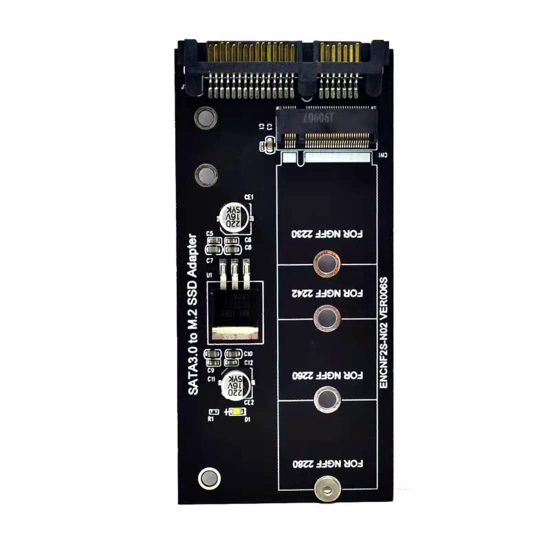 Cuifati Scheda Adattatore SSD M.2, Adattatore A/E 2230 Chiave M.2 con Telaio di Supporto in plastica, Scheda convertitore, Supporta SSD nvme Tipo 2280