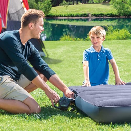 Intex gonfleur électrique rechargeable double tension matelas et piscine