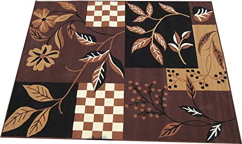 Image of Acrylic Multiple Rectangular Carpet Choice Available with Velvet Touch & Fantastic Quality (5X7 Feet, Multicolor)