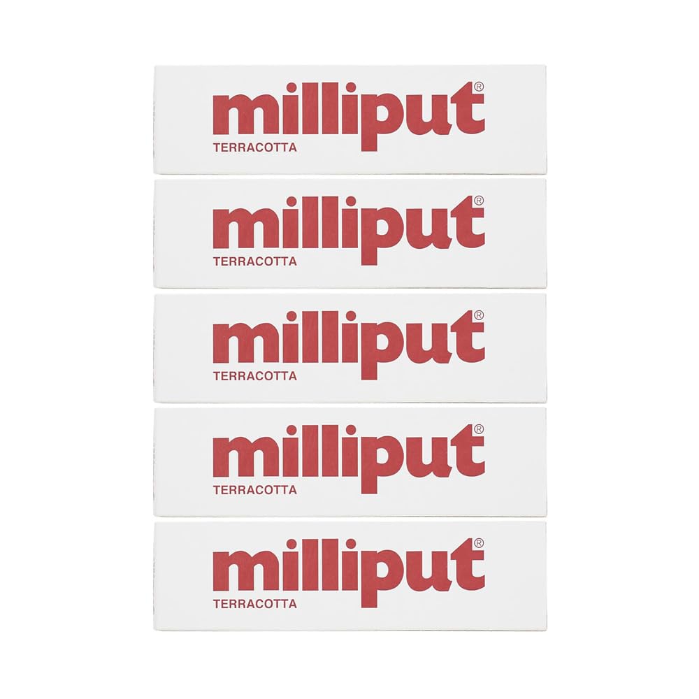 Milliput Epoxy Putty - Terracotta 113.4g Kit - 5pk