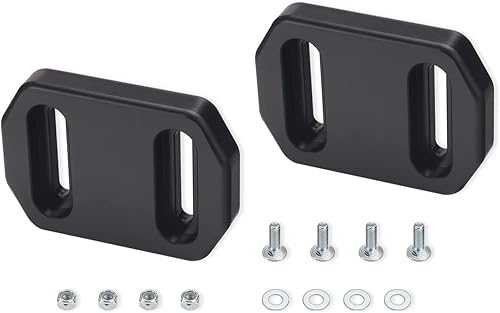 Paquete de 2 zapatas de deslizamiento compuestas de ajuste de altura que reemplazan 784-5580,784-5580-0637 para modelos MTD de 2 etapas para
