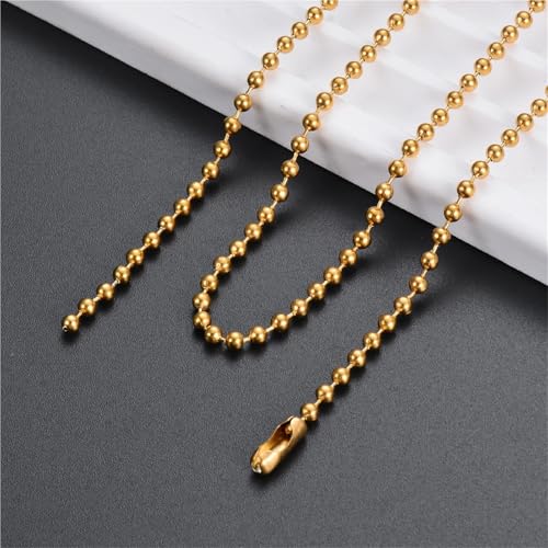 Chaîne pour store à enrouleur acier inoxydable perles boule 2.4mm